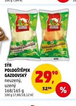 SÝR POLOOŠTĚPEK GAZDOVSKÝ