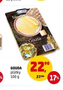 GOUDA plátky