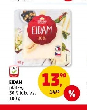 EIDAM plátky