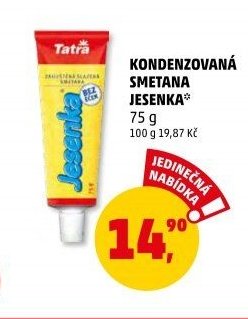 KONDENZOVANÁ SMETANA JESENKA