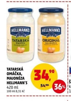 TATARSKÁ OMÁČKA, MAJONÉZA HELLMANN'S 420 ml