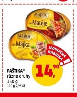 PAŠTIKA různé druhy 150 g