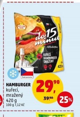 HAMBURGER kuřecí