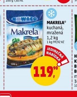 MAKRELA kuchaná