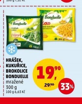 HRÁŠEK, KUKUŘICE, BROKOLICE BONDUELLE