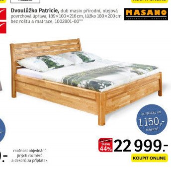 Dvoulůžko Patricie - ASKO akcniletaky.com