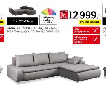 Sedací souprava Galileo - ASKO akcniletaky.com