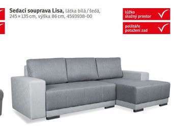 Sedací souprava Lisa - ASKO akcniletaky.com