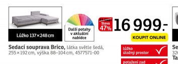 Sedací souprava Brico - ASKO akcniletaky.com