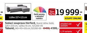Sedací souprava Herford - ASKO akcniletaky.com