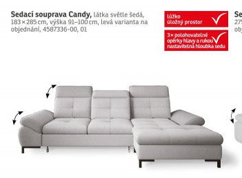 Sedací souprava Candy - ASKO akcniletaky.com