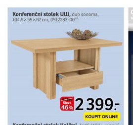 Konferenční stolek Ulli - ASKO akcniletaky.com