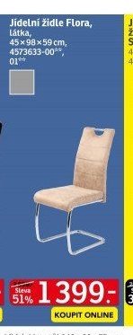 Jídelní židle Flora - ASKO akcniletaky.com