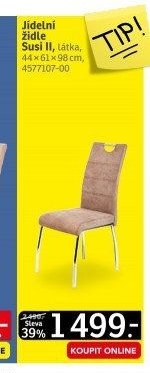 Jídelní židle Susi II - ASKO akcniletaky.com