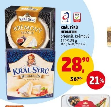 KRÁL SÝRŮ HERMELÍN