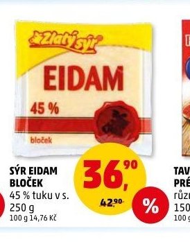 SÝR EIDAM BLOČEK