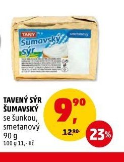 TAVENÝ SÝR ŠUMAVSKÝ