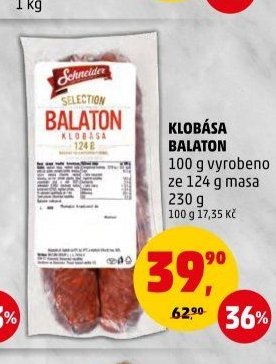 KLOBÁSA BALATON