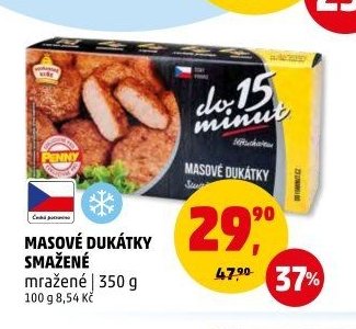 MASOVÉ DUKÁTKY SMAŽENÉ mražené