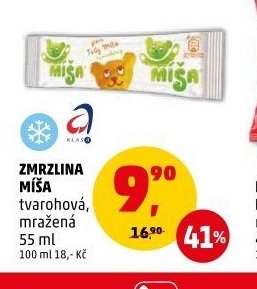 ZMRZLINA MÍŠA tvarohová, mražená