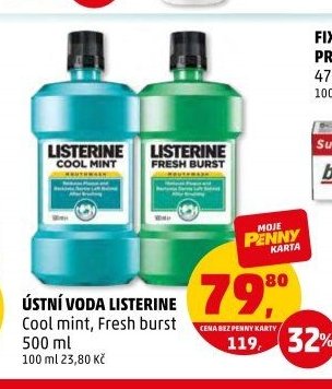 ÚSTNÍ VODA LISTERINE