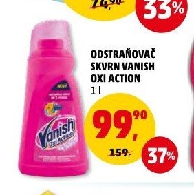 ODSTRAŇOVAČ SKVRN VANISH OXI ACTION 1 l