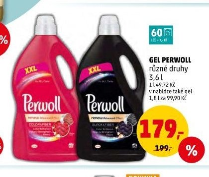 GEL PERWOLL různé druhy 3,6 l