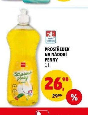 PROSTŘEDEK NA NÁDOBÍ PENNY 1 l