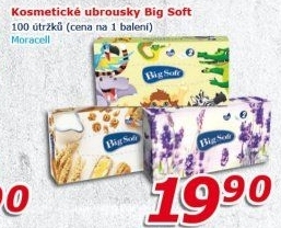 Papírové kapesníčky Big Soft - box