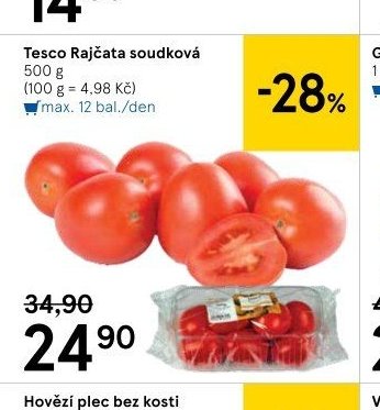 Tesco Rajčata soudková