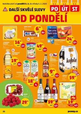 akční leták Penny Market 30.1.2020-5.2.2020