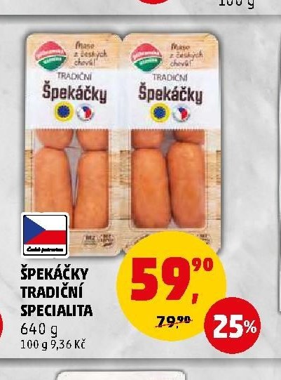 ŠPEKÁČKY TRADIČNÍ SPECIALITA