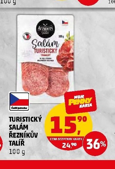 TURISTICKÝ SALÁM ŘEZNÍKŮV TALÍŘ