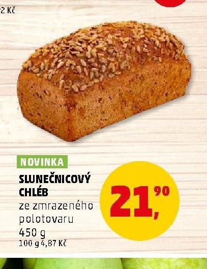 Slunečnicový chléb