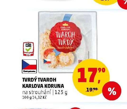 TVRDÝ TVAROH KARLOVA KORUNA