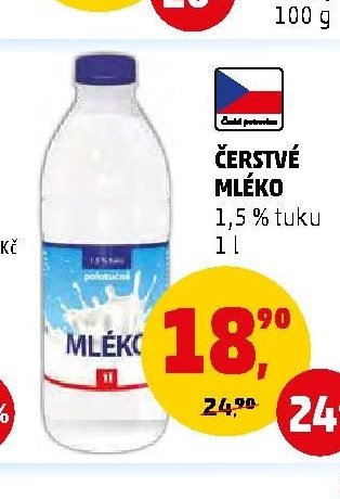 ČERSTVÉ MLÉKO