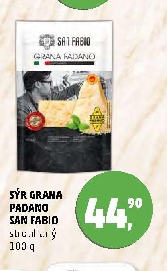 Sýr Grana Padano San Fabio 100g