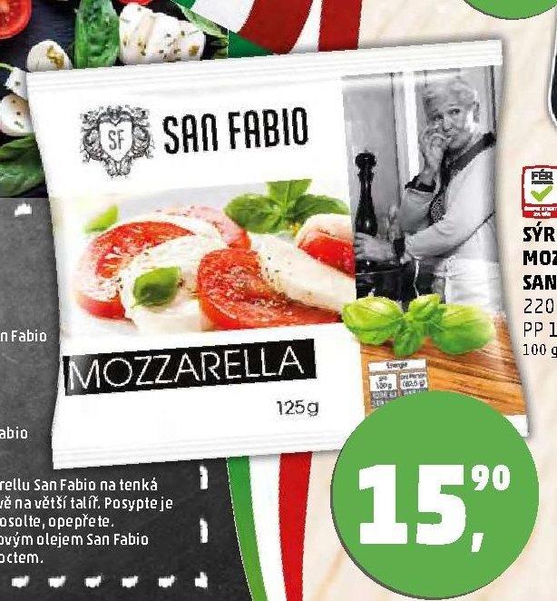 Sýr Mozzarella San Fabio