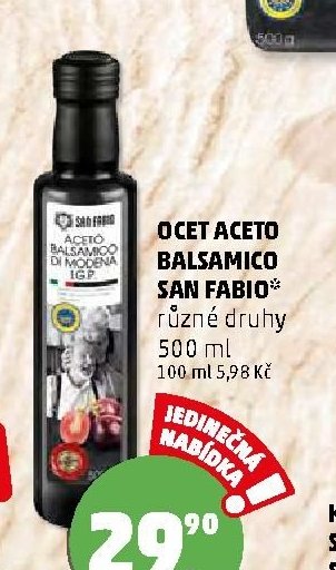Ocet Aceto Balsamico San Fabio