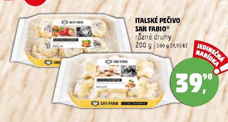 Italské pečivo San Fabio