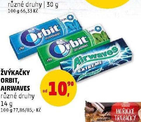 Žvýkačky Orbit, Airwaves tyčinky