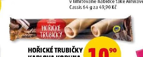 Hořické trubičky Karlova Koruna