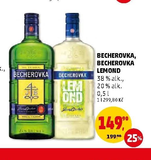 Becherovka, Becherovka Lemond