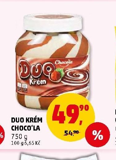 Duo krém Choco'la