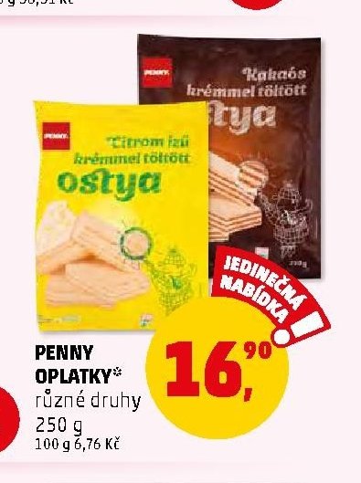 Penny oplatky
