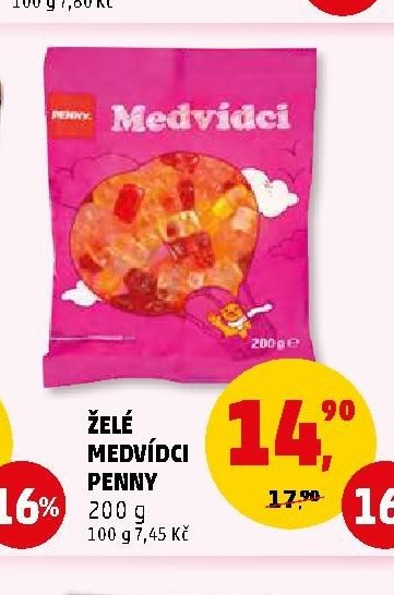 Želé medvídci Penny