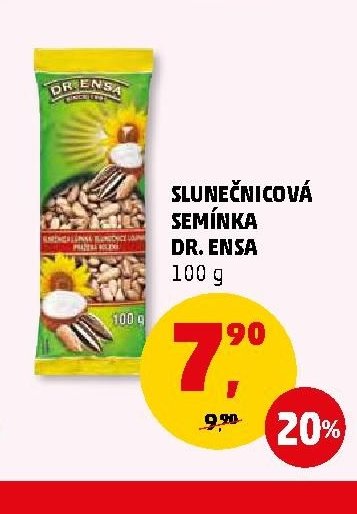Slunečnicová semínka Dr. Ensa