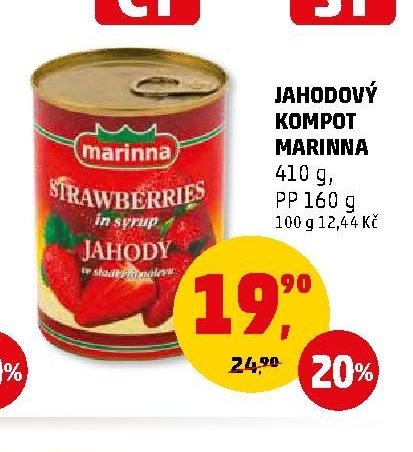 Jahodový kompot Marinna