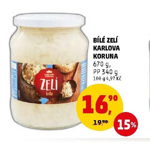 Bílé zelí Karlova Koruna