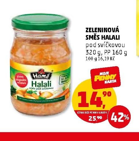 Zeleninová směs Halali